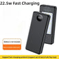 22.5W Fast Charging & Wireless Charging 18650 Battery Power Case - 8x18650 Battery Holder with Outdoor Camping LED Light