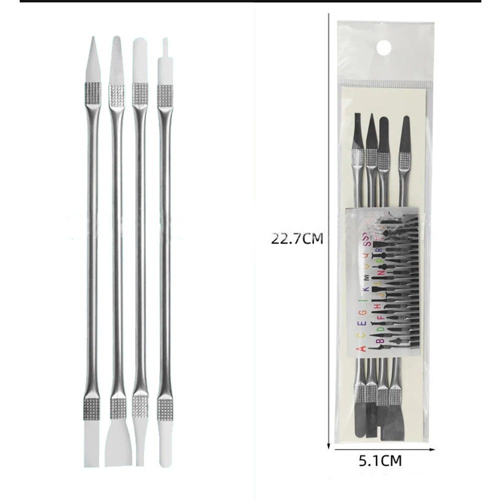 IC Chip Repair Tools Kit Precise Thin Blade CPU NAND BGA Glue Removal Phone Tablet PC Disassembly Durable Maintenance Knife Set