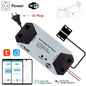 Tuya WiFi Switch Garage Door Controller Smart Door Opener Work with Alexa Google Home Smart Life Tuya APP Control No Hub Require