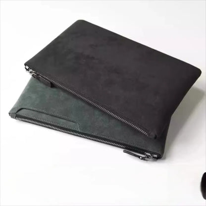 Men's Business Clutch Bag PU Leather Wallet Handheld Busin Casual Phone Bag Soft Surface Ort Wallet Casual Handbag Coin Purse ﻿