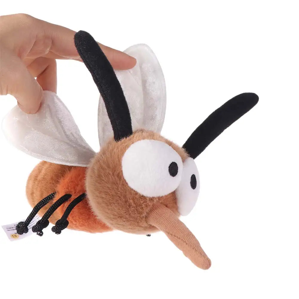 Stuffed Animal Mosquito Plushie Home Decoration Funny Insect Mosquito Insect Toy 25CM Cartoon Stuffed Mosquito For Children