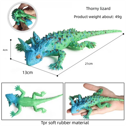 Oenux Simulated Insect Mouse Lizard Sea Animal Models Realistic Dolls Soft Rubber TPR Material Collectibles Halloween Prank Toys