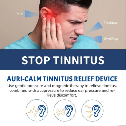 2pcs Tinnitus Relief Device Massaging Ear Pressure Reduction Reduce Uncomfortable Stop Ringing Ears Device Ringing Ears Device