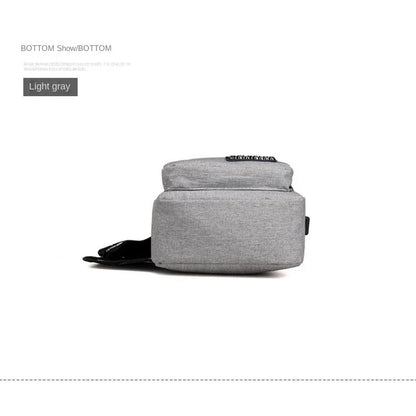 Chest Bag Men's One Shoulder Crossbody Bag Large Capacity Outdoor Sports Leisure Fashion Small Shoulder Bag Backpack Men's