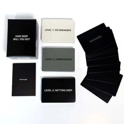 Couples Card Conversation Card Game Set Funny Challenge Card Game Emotional  Card Game CardsCard Deck Couples Deep Questions