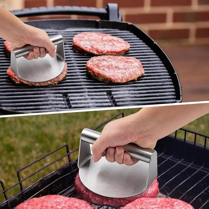 1pc Stainless Steel Hamburg Meat Press Hamburger Press Kitchen Gadgets Meat Pie Make Kitchen Accessories Cooking Accessories