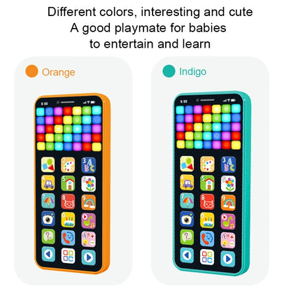 Children's Early Education Multimedia Tablet Color Screen USB Rechargeable Educational Toy with Music Features for Kids Learning