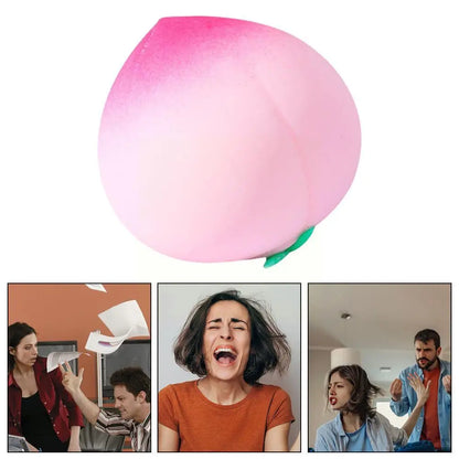 New Creative Anti Stress Peach Children's Ball Pinching Toy Gift Fidget Toy Novelty Gifts
