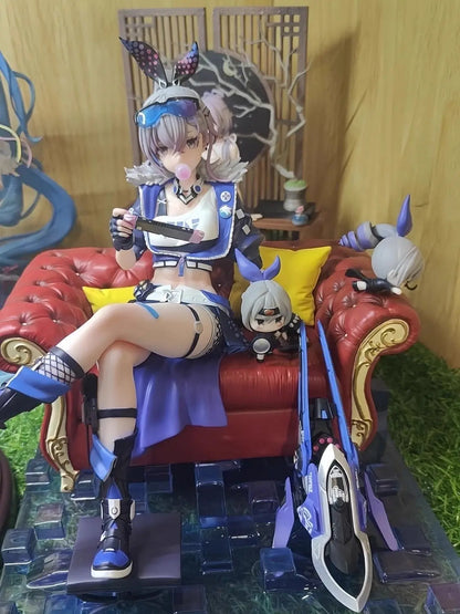 Silver Wolf Anime Figure PVC Collectible Statue Honkai Star Rail Desktop Decoration Ornament Gift for Anime Collectors
