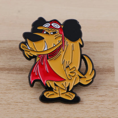 Funny Cartoon Dog Enamel Pin Brooches for Women Collar Lapel Pin Badge Animal Jewelry Clothing Accessories Friends Gifts