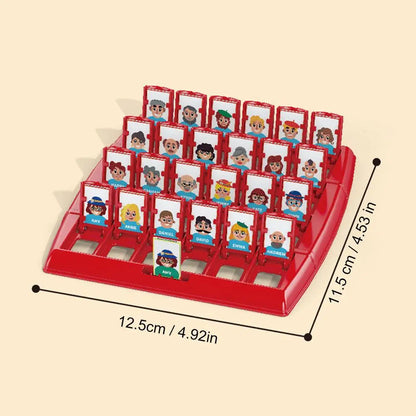 Guesses Who I Am Board Game Memory Logic Card Board Game Educational Guessing Board Toy for Family Party Gathering
