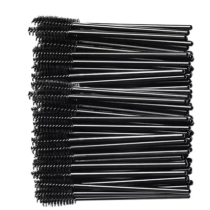 500/1000pcs Eyelash Brush Applicator Wholesale Lash Mascara Wands Brushes For Eyelash Extension Eyebrow Spoolies Beauty Tools