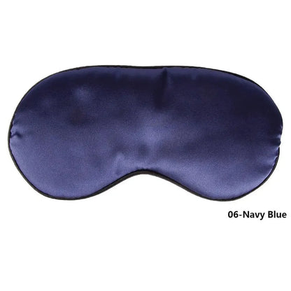 1Pc Pure Silk Sleep Natural Sleeping Eye Mask Eye Shade Cover Shade Eye Patch Women Men Soft Portable Blindfold Travel