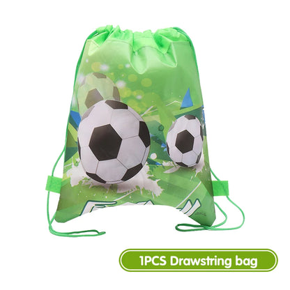 Football Birthday Decoration Party Supplies Tableware Balloons Set Candy Gift Boxes Football Birthday Gifts Kids Birthday Favors