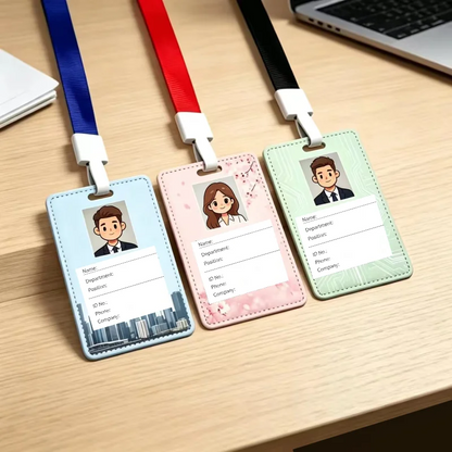 Customised image work badges, access cards, information signs, school badges, waterproof, durable, lightweight