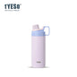 Tyeso 600ML Leakproof Insulated Water Bottle Portable Vacuum Thermal Flask Drink Cup for Outdoor Sports Travel Daily Fitness