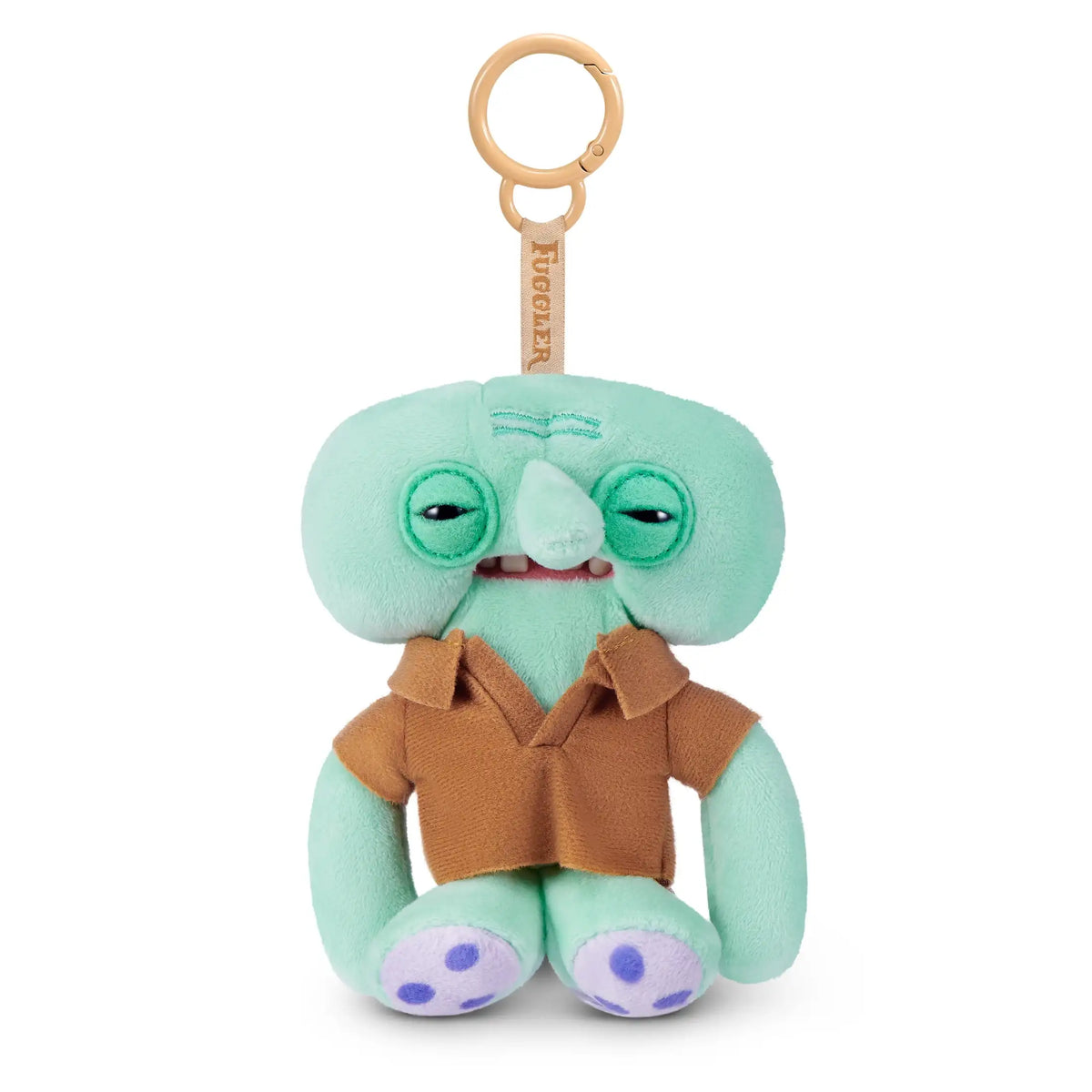 Fuggler Alley Cats Care-Bears Fugg Plush Toys Nuggets Keychain Funny Ugly Tooth Monster Bag Charm Dolls Backpack Decor Bagged