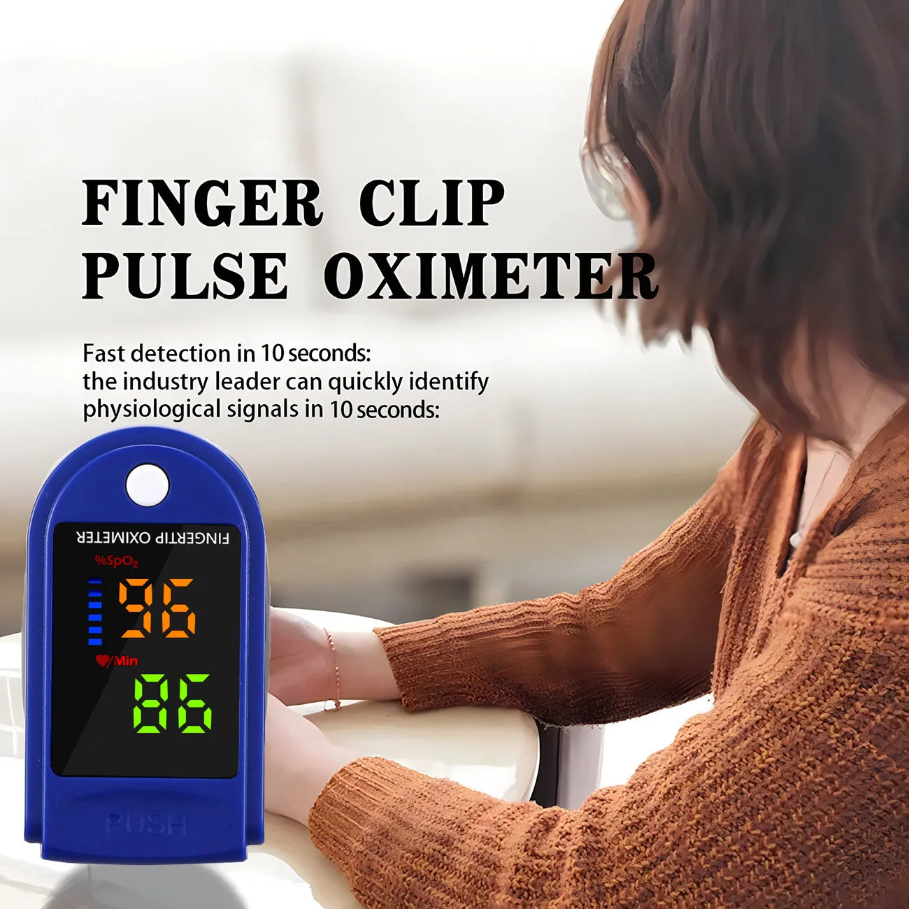 Digital Finger Oximeter Family OLED Pulse Cximeter Display Oxymeter Fingertip Health Diagnostic Monitor  De Dedo pulsioximetro