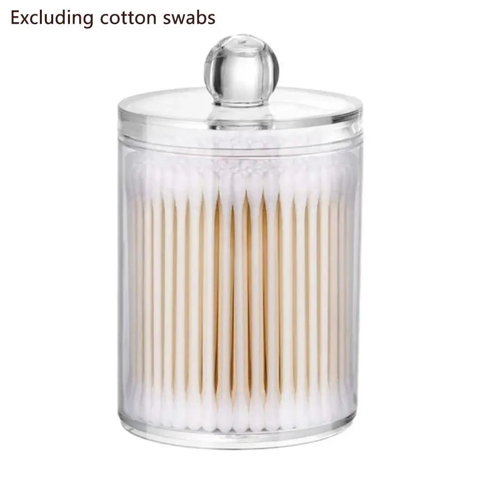 Plastic Cotton Swab Ball Pad Holder Storage Box Makeup Cotton Pad Organizer Bathroom Storage For Cosmetics Makeup Remover Pad