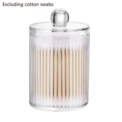 Plastic Cotton Swab Ball Pad Holder Storage Box Makeup Cotton Pad Organizer Bathroom Storage For Cosmetics Makeup Remover Pad