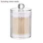 Plastic Cotton Swab Ball Pad Holder Storage Box Makeup Cotton Pad Organizer Bathroom Storage For Cosmetics Makeup Remover Pad
