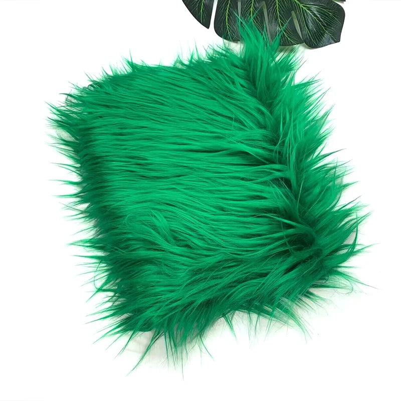 8cm Pile Length Imitation Fur Fabric Diy Cosplay Clothing Hairy Fur Fabric Bundle Long Hair Plush Fabrics By Meters Liquidations