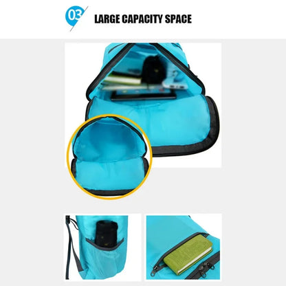20L Lightweight Waterproof Backpack Portable Folding Backpack Outdoor Bag Ladies Men Travel Hiking Backpack