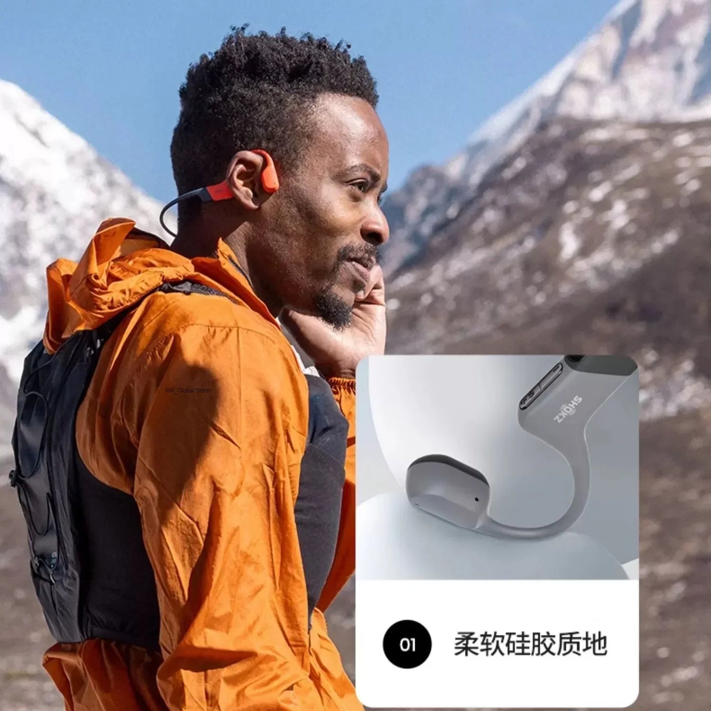 Shokz OpenSwim Pro S710 słuchawki douszne z przewodnictwem kostnym do pływania Bluetooth wodoodporne IP68 tryb podwójny 32GB pojemności sportowe