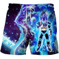 2026 Trendy Dragon Ball Print Children's Shorts Kids Shorts for Boys' Beach Shorts Summer Quick-drying Cartoon Swim Trunks