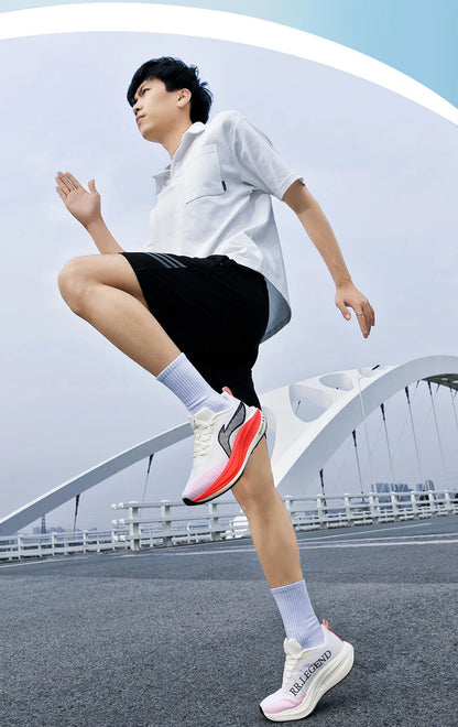 2026 New Men/women Carbon Plate Mesh Casual Sports Shoes, Breathable, Lightweight, Shock-Absorbing Running Sneakers