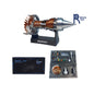 Turbofan Engine Model Aircraft Engine Kit DIY Assembly Model Toy Aircraft Engine Model Mechanical Science Educational Toy