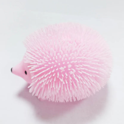 Hedgehog Balls Glitter Sensory Fidget Toys for Adults Funny Cute Squeeze Stress Relief Toys Birthday Party Favors Pinata Filler