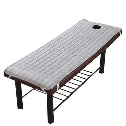 Winter Beauty Salon Non-slip Solid Color SPA Massage Bed Mat Essential