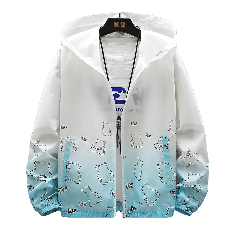 Outdoor Men's Thin Jacket Sunscreen Jacket 2024 New Summer Casual Windproof Jacket Breathable High-quality Jacket