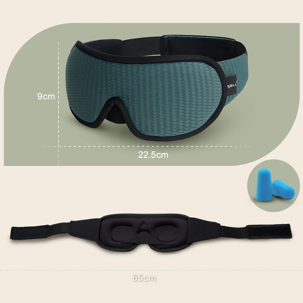 Blocking Light Sleep Eye Mask Soft Padded Travel Shade Cover Rest Relax Sleeping Blindfold Eye Cover Sleep Mask Eyepatch