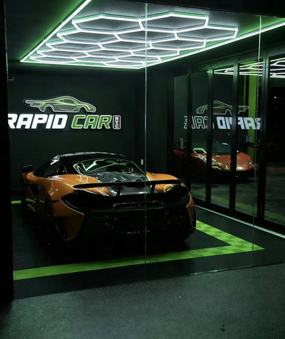 Custom Led Illuminated 3D Metal Letters Business Logo Sign For Car Dealership Auto Shop Garage Storefront Commercial Wholesale