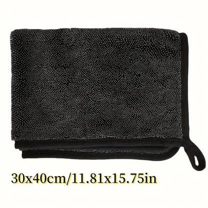 Ultra-Absorbent Microfiber Cleaning Cloth - Soft, Durable & Quick-Dry Towel for Cars, Home, and Bathroom Use