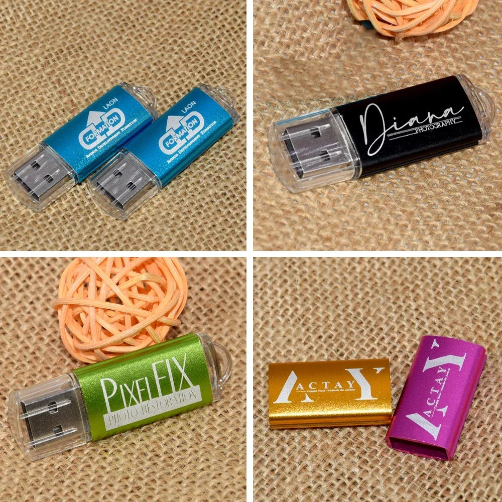 Pendrive 16GB 8GB Czarny Pamięć USB Flash Drive 2.0 32GB Wodoodporny Pen Drive 64GB 128GB Pamięć Flash USB Pendrive z Niestandardowym Logo
