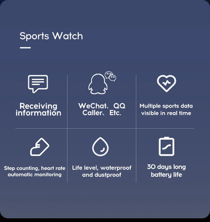 Multifunctional Smart Watch Men Women Bluetooth Connected Phone Music Fitness Sports Bracelet Sleep Monitor Y68 Smartwatch