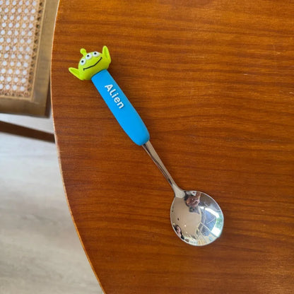 Toy Story 5 Spoon Fork Cutlery Set Woody Buzz Lightyear Jessie Forky Alien Cartoon Character Birthday Christmas Gift For Fans