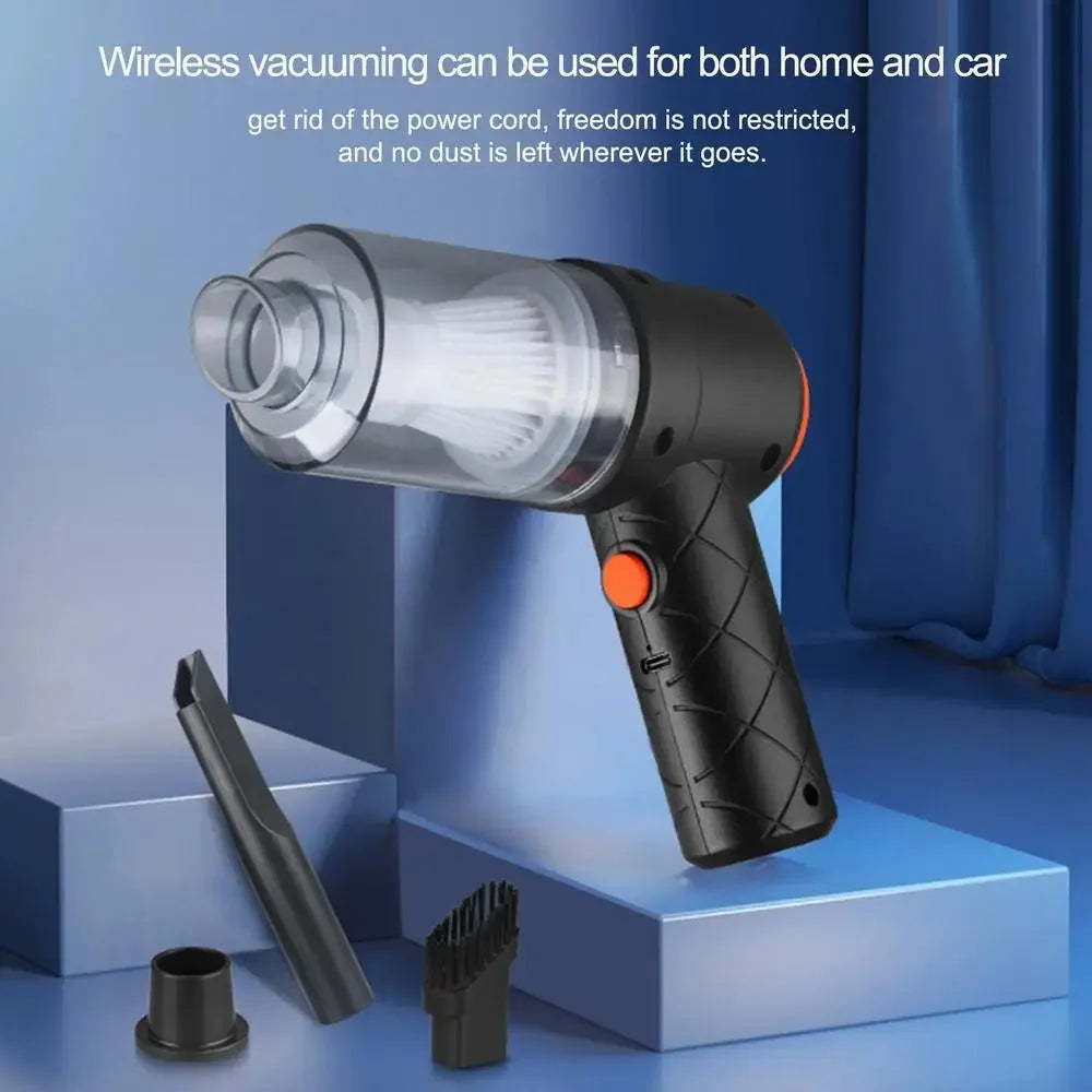 6000PA Car Vacuum Cleaner Portable Wireless Cleaner for Home Appliance Powerful Cleaning Machine Car Cleaner for Keyboard ﻿