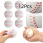 12pcs 6cm PU Baseball Soft Sponge Ball Toy Outdoor Sport Practice Trainning Base Ball Kids Decompression Indoor Outdoor Toy Ball