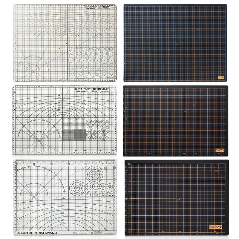 DSPIAE Cutting Dies AT-CA2 AT-CA3 AT-CA4 Cutting Mat (2mm Thicken Type) Scrapbooking Stamping New Hand Tool Parts