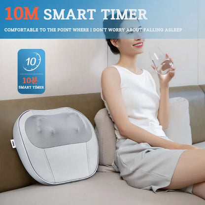 Haier Cervical Neck Massager Pillow Back Muscle Massagers Machine 3D Stereo Electric Massage Device Relax Tool