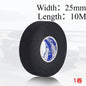 9/15/19/25/mm Electrical Insulation Heat-resistant Wiring Harness Tape  PET Bundle Flame Retardant Tape