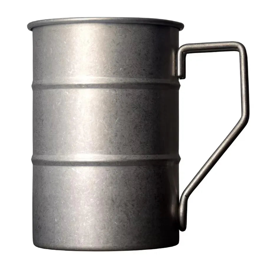 Outdoor 304 Stainless Steel Marco Mug, Industrial Style, Retro Old Creative, Coffee, Camping, Picnic, Beer Mugs