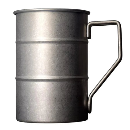 Outdoor 304 Stainless Steel Marco Mug, Industrial Style, Retro Old Creative, Coffee, Camping, Picnic, Beer Mugs