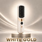 Electric Hair Straightening Brush Hot Comb Hair Straightener USB Rechargeable Wireless Portable Hair Straightener