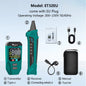 TOOLTOP ET32 Digital Circuit Breaker Finder Neutral/Live Wiring Detect GFCI Outlet Tester US/EU/UK Socket Voltage Measurement