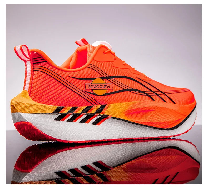 Running Shoes Professional Fitness Carbon Board Men's Sports Marathon Lightweight Women's Comfortable Non Slip Sports Shoes